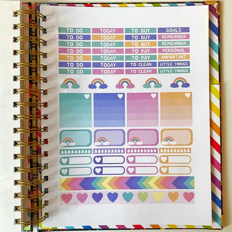 Pink goes with Green Wicked Annual Planner - Undated