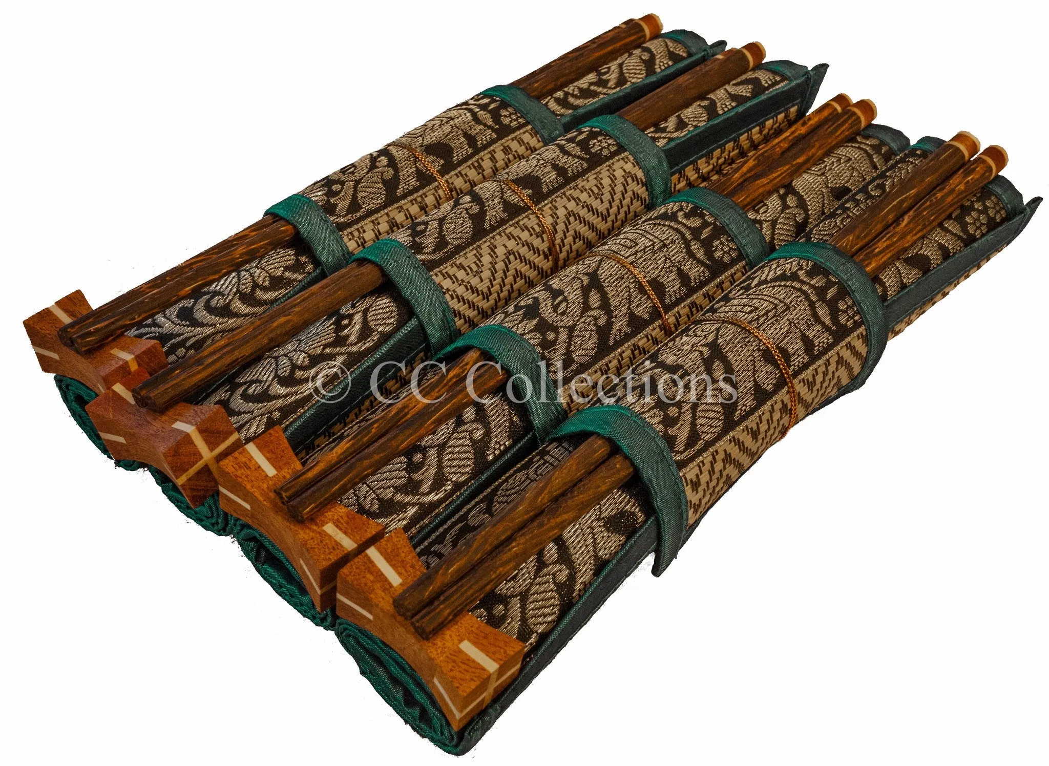 Placemat Chopstick & coasters set of 4