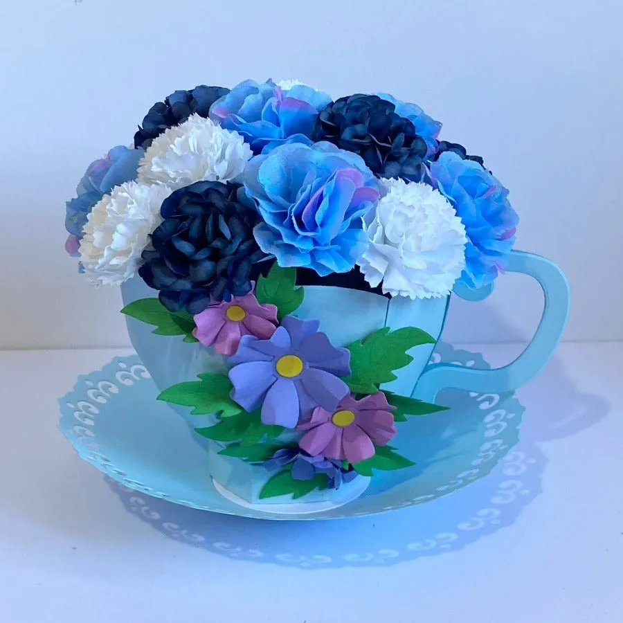 "Time for Tea" Forever Flowerz Posy Vase die set