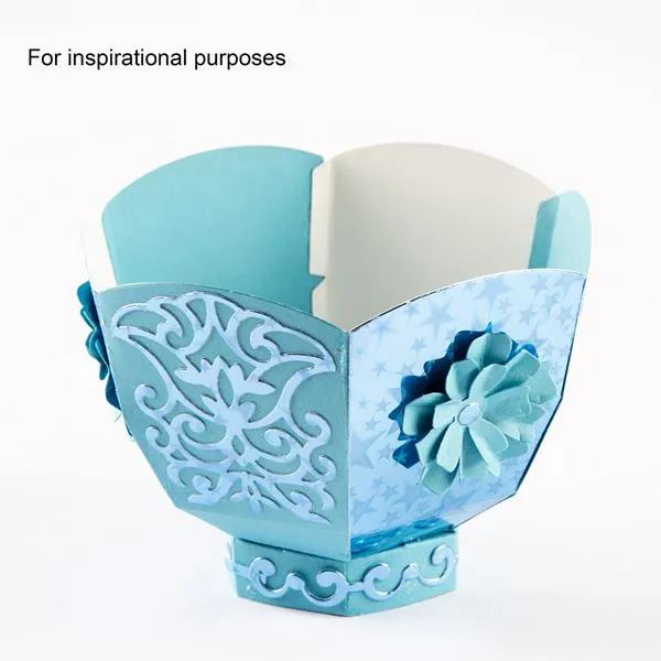 "Time for Tea" Forever Flowerz Posy Vase die set