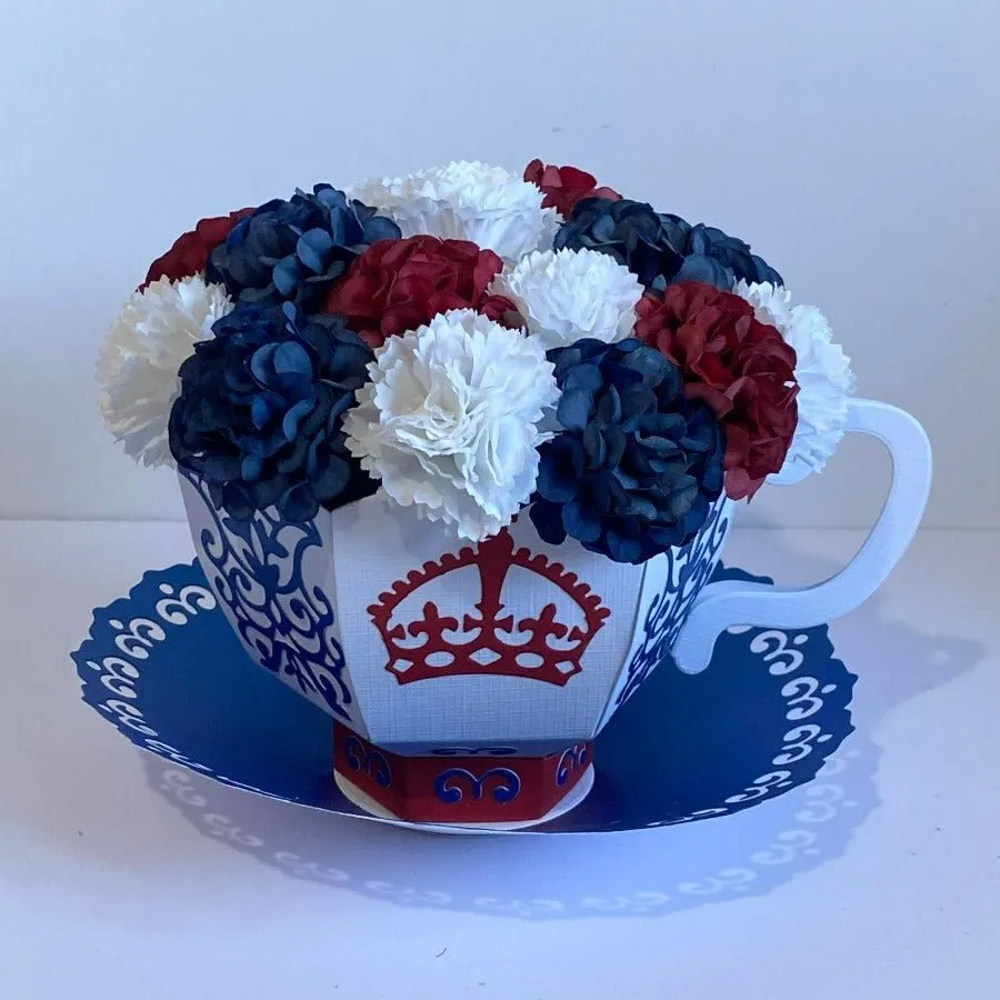 "Time for Tea" Forever Flowerz Posy Vase die set