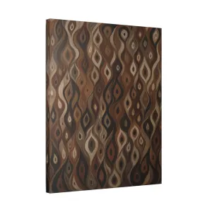 Satin Canvas Vibrant Serenity - Crafted by Artisan & Blooms
