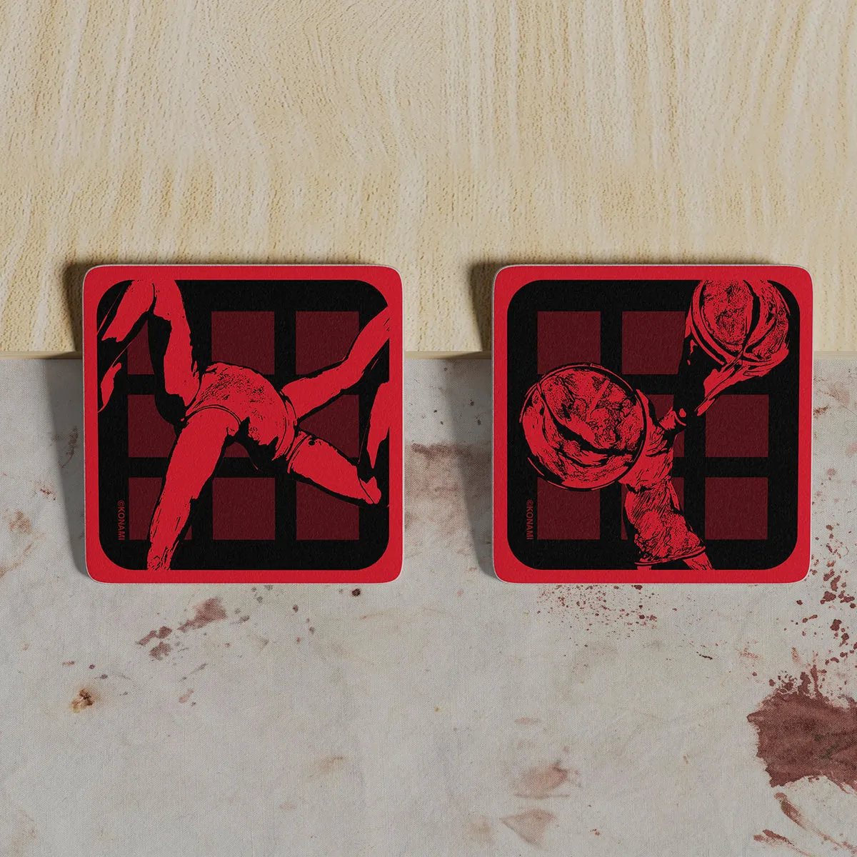Silent Hill 2 Creatures Coaster Set