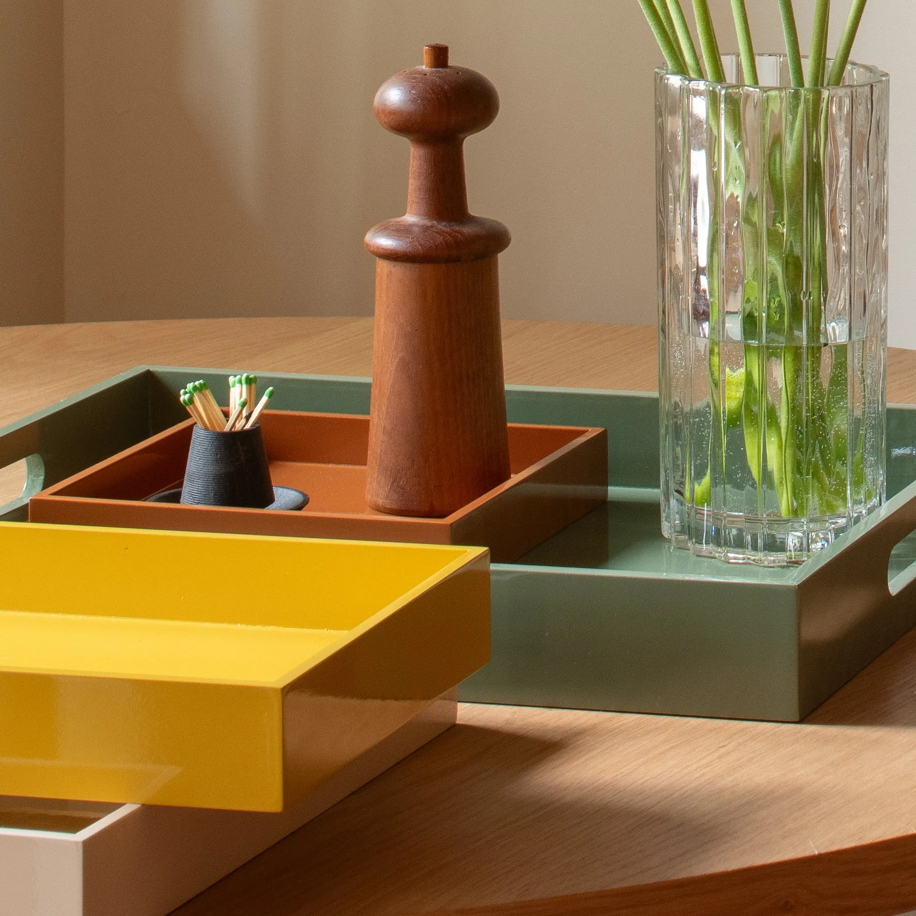 Stacking Trays, Set of 4
