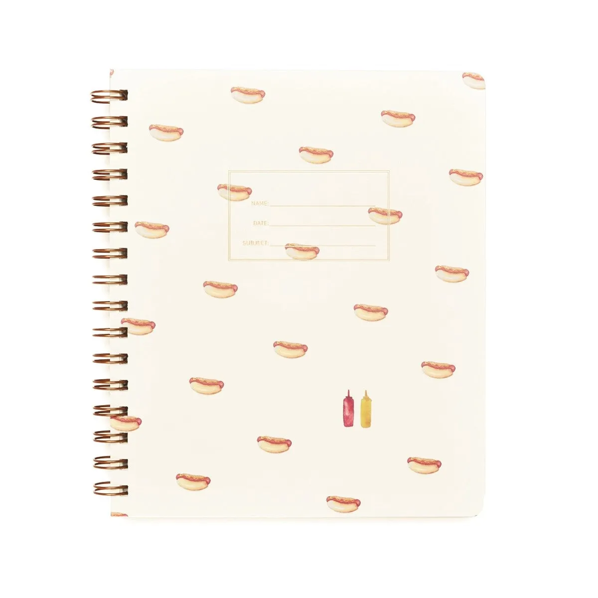 Standard Notebook (Hot Dog)