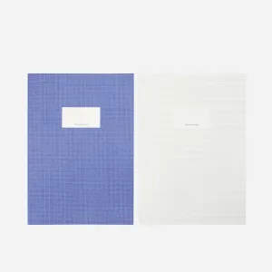 Study Notebook Set of 2 (Blue   Green)