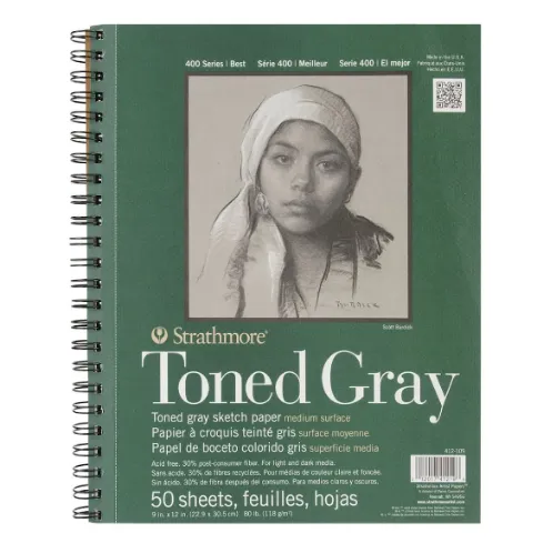 Toned Grey Sketch Paper