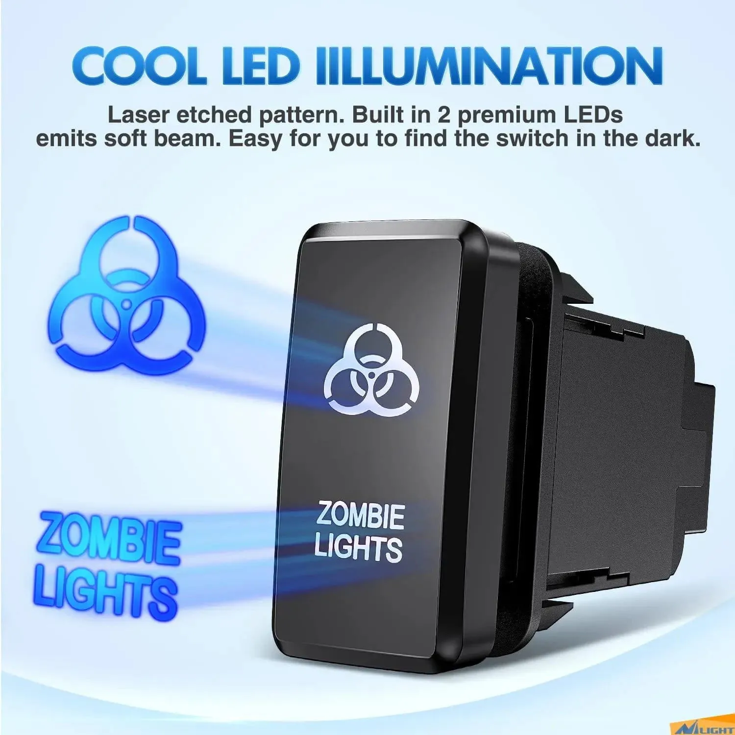 Toyota Zombie Lights Push Button ON/Off Switch