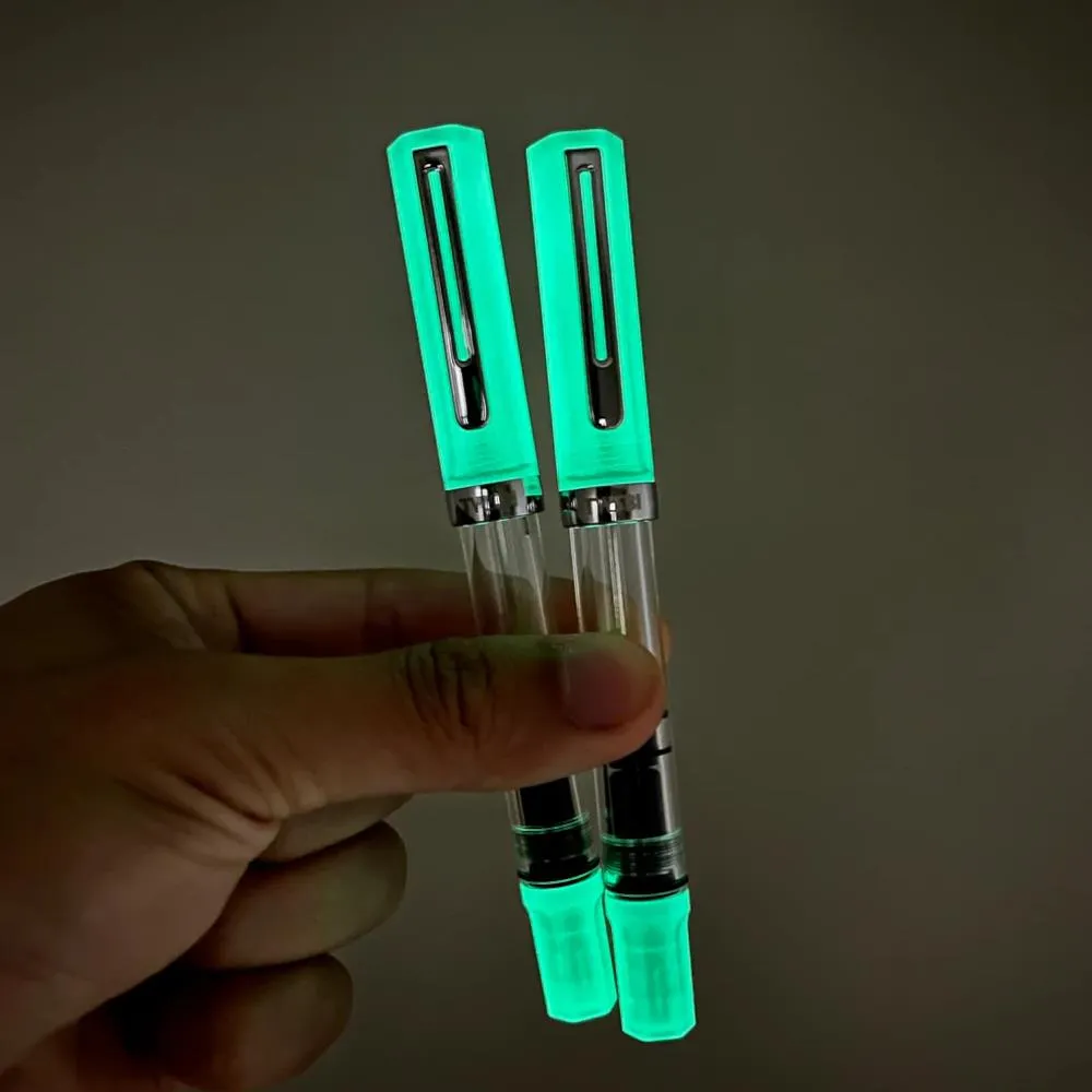 TWSBI Eco Glow Green Fountain Pen, Medium