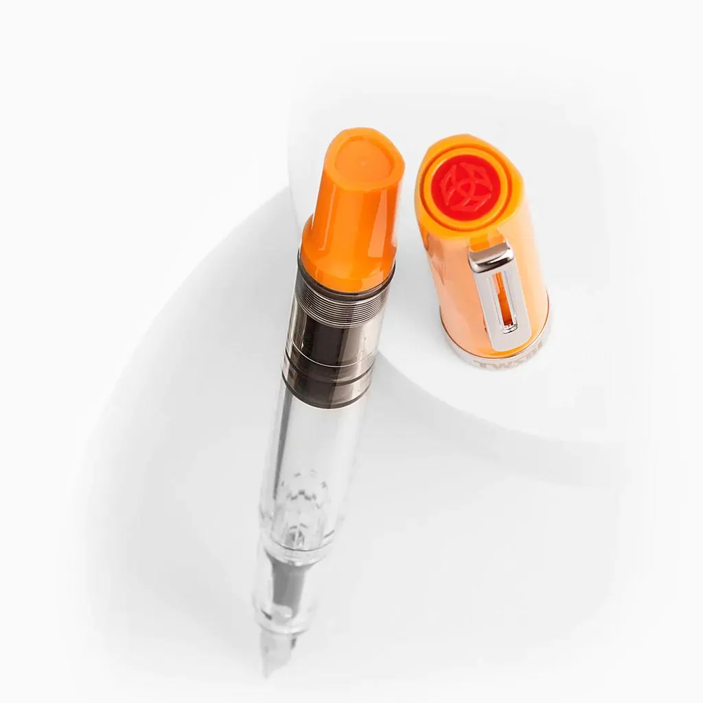 TWSBI Eco-T Saffron Fountain Pen, Medium