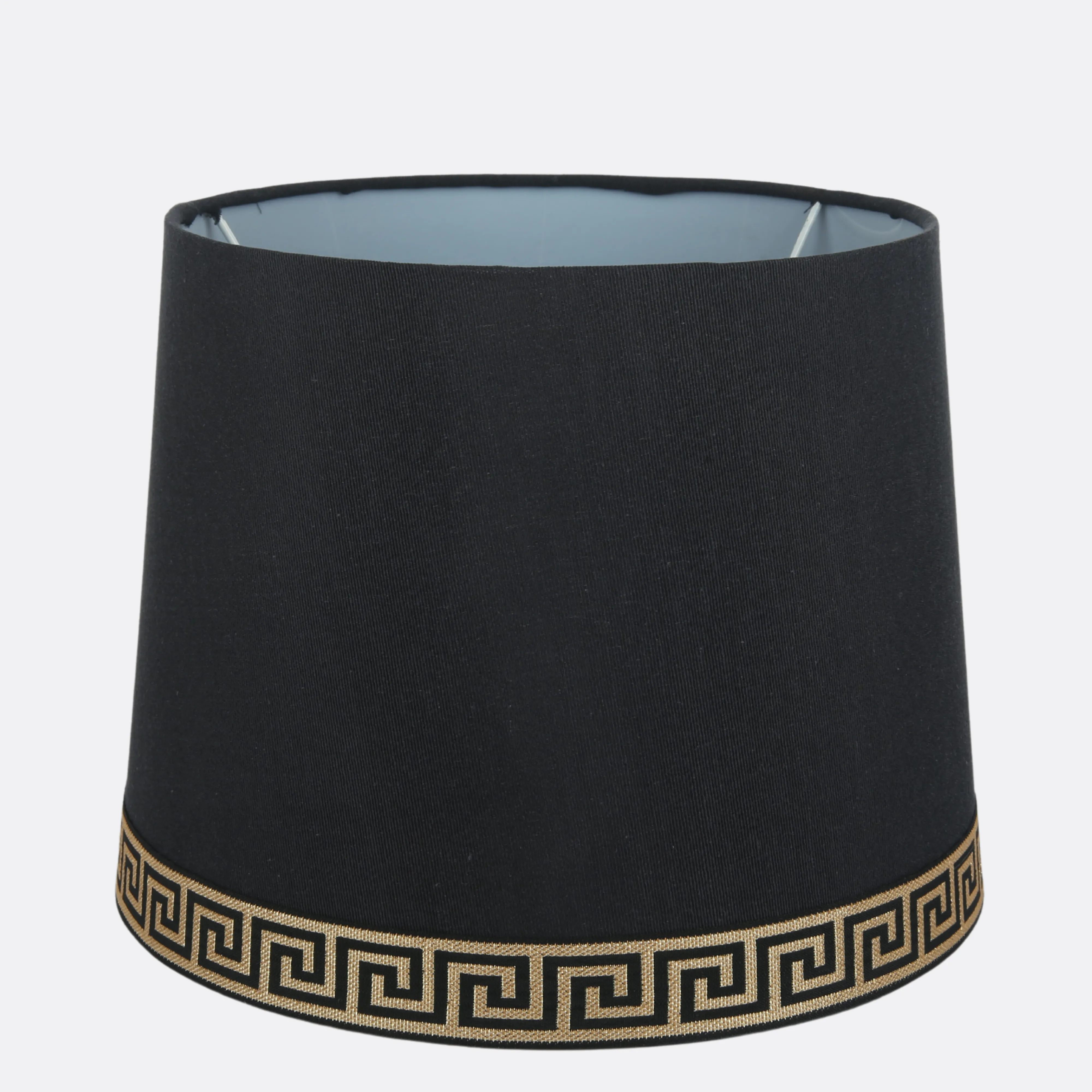 Versace Design Black Lamp Shades 12" ( Set Of 2 )