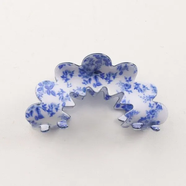 Vintage Porcelain Style Claw Clip