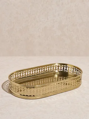 Westside Home Gold Laser -Detailed Serving Tray