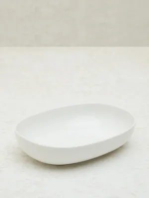 Westside Home White Rectangular Vegetable Dish