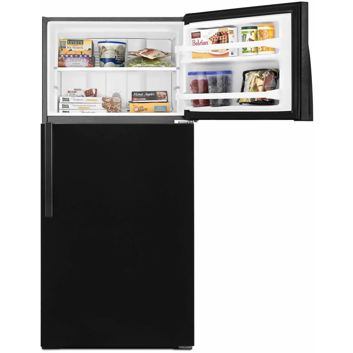 Whirlpool 28-inch, 14.3 cu. ft. Top Freezer Refrigerator WRT134TFDB