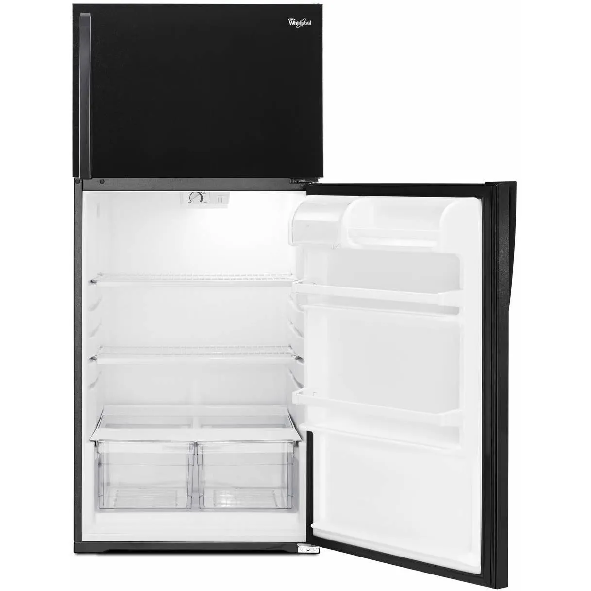 Whirlpool 28-inch, 14.3 cu. ft. Top Freezer Refrigerator WRT134TFDB