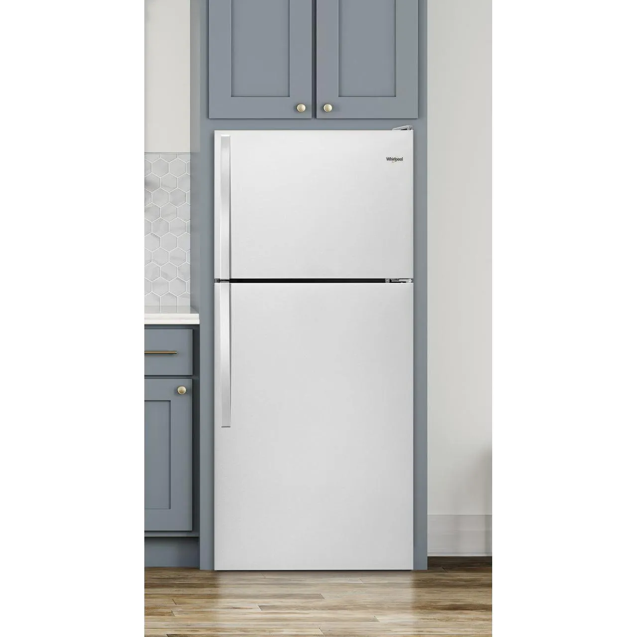 Whirlpool 28-inch, 14.3 cu. ft. Top Freezer Refrigerator WRT134TFDW