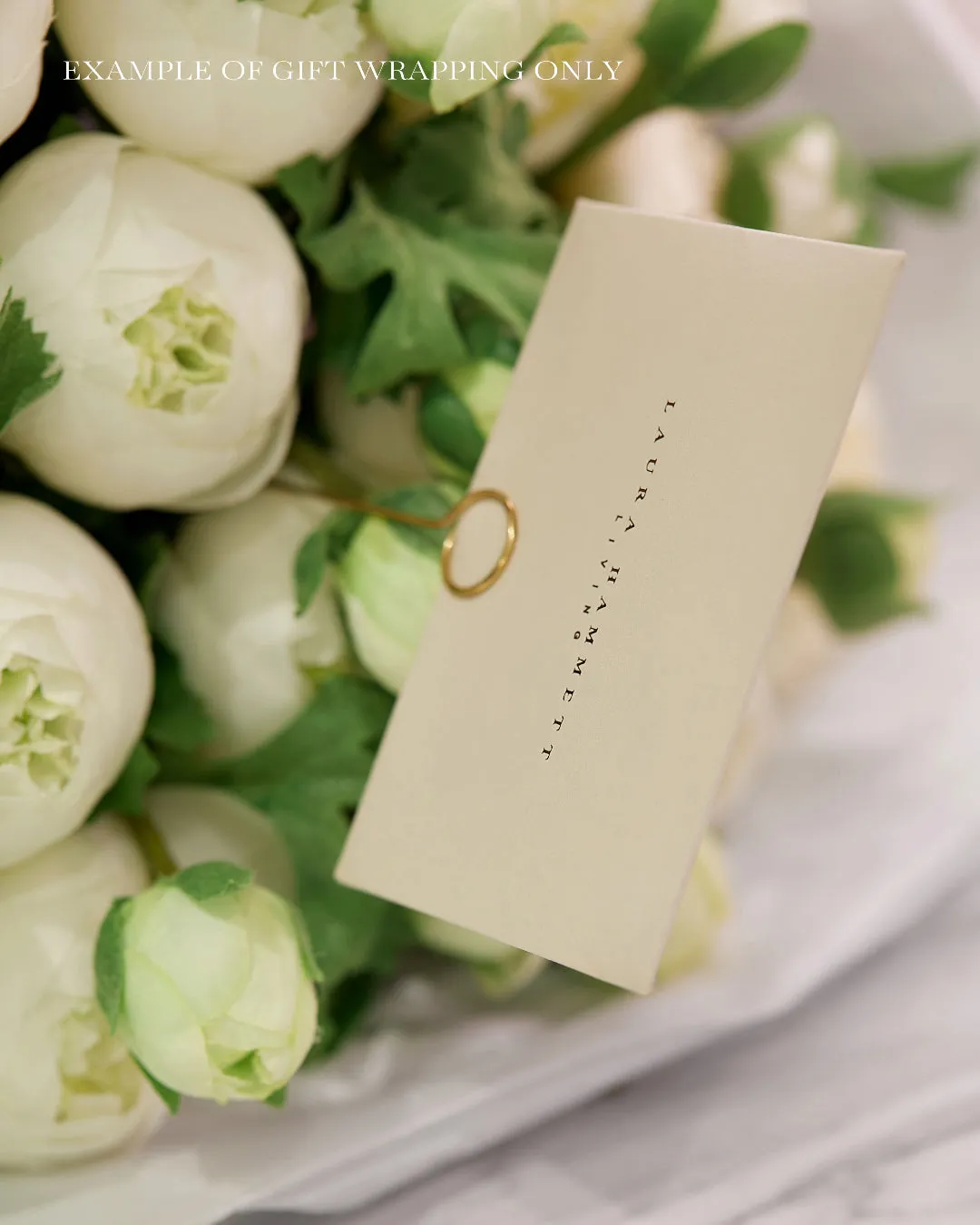 White Rose Bouquet - Mini