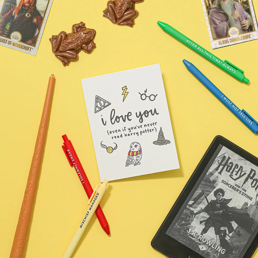Yer A Wizard Jotter Pen Set