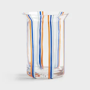 Yogu Stripe Vase (Blue)