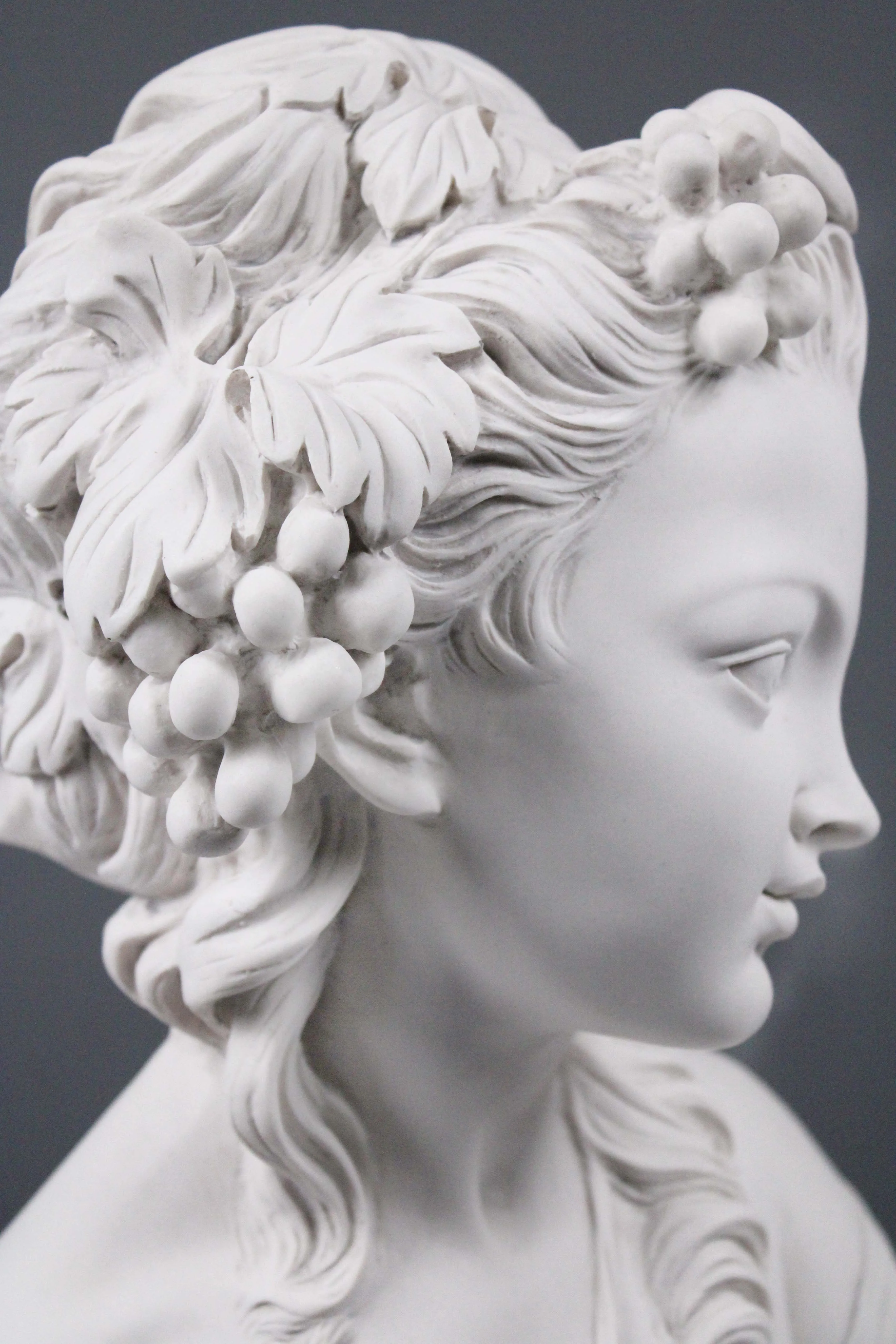 Young Lady Bust Sculpture