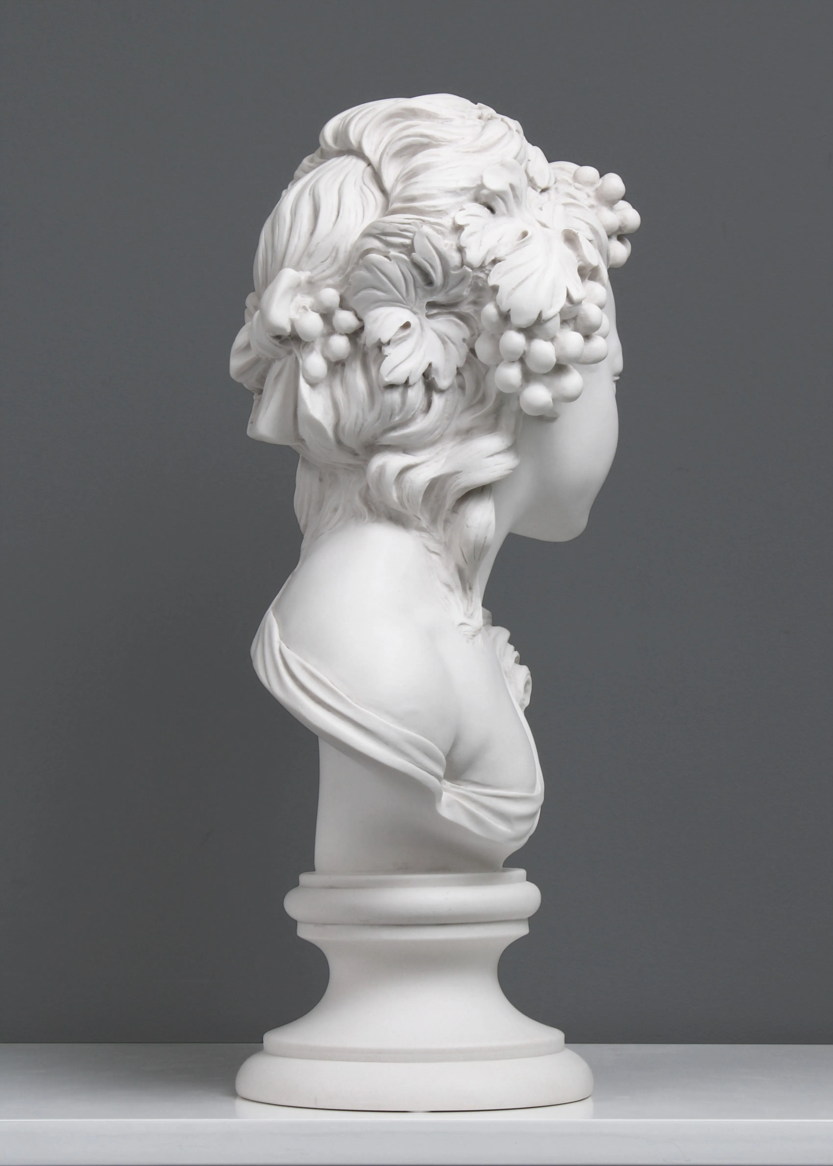 Young Lady Bust Sculpture